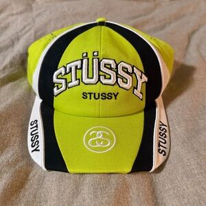 Stussy low pro souvenir strapback lime